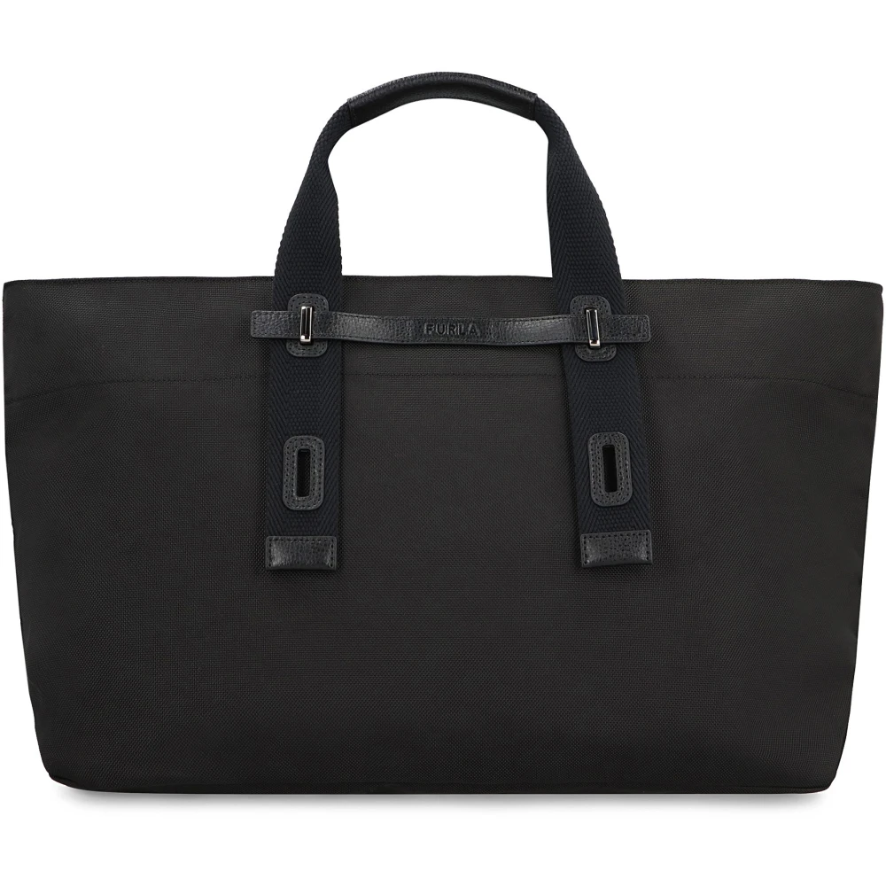 Furla Giove XL Tote Tas Black Heren