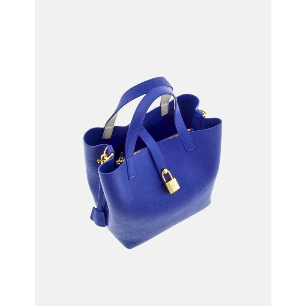 Carolina Herrera Gesloten XS Blauwe Matryoshka Tas Blue Dames