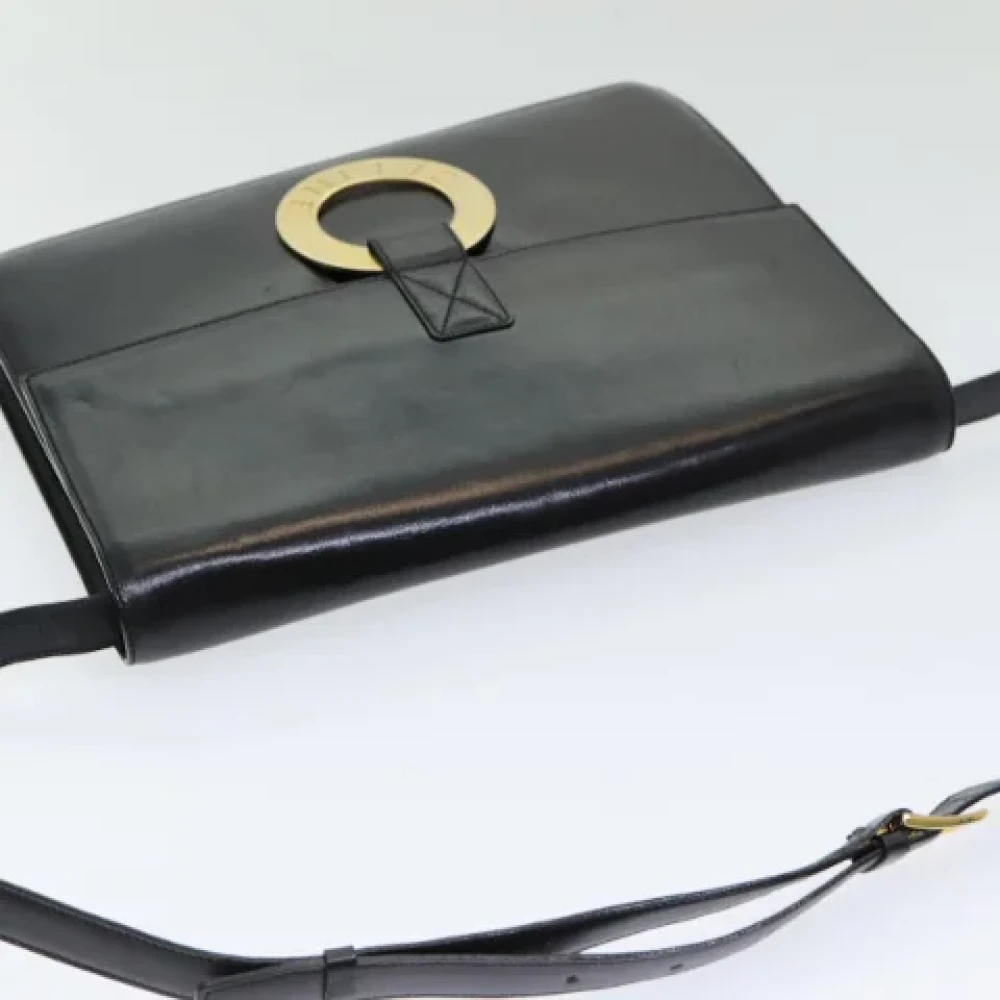 Celine Vintage Pre-owned Leather celine-bags Black Dames