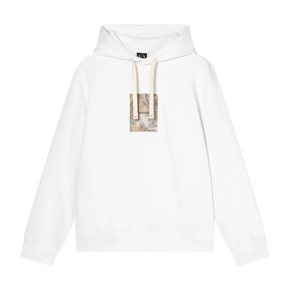 Armani Exchange Herren Weiß Sweatshirts & Hoodies, Xlgröße: