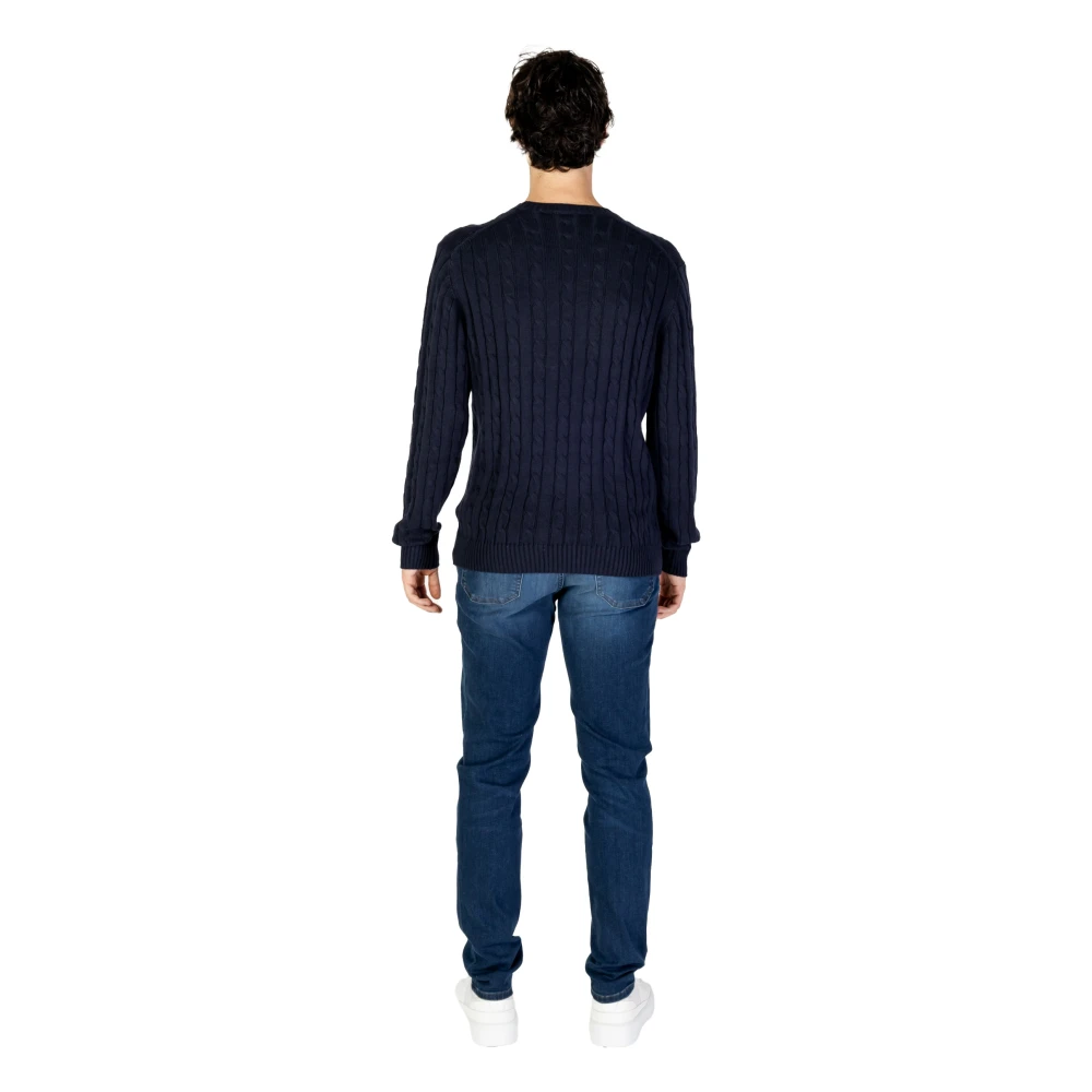 U.s. Polo Assn. Mannen Gebreide Kleding Collectie voor Herfst Winter Blue Heren