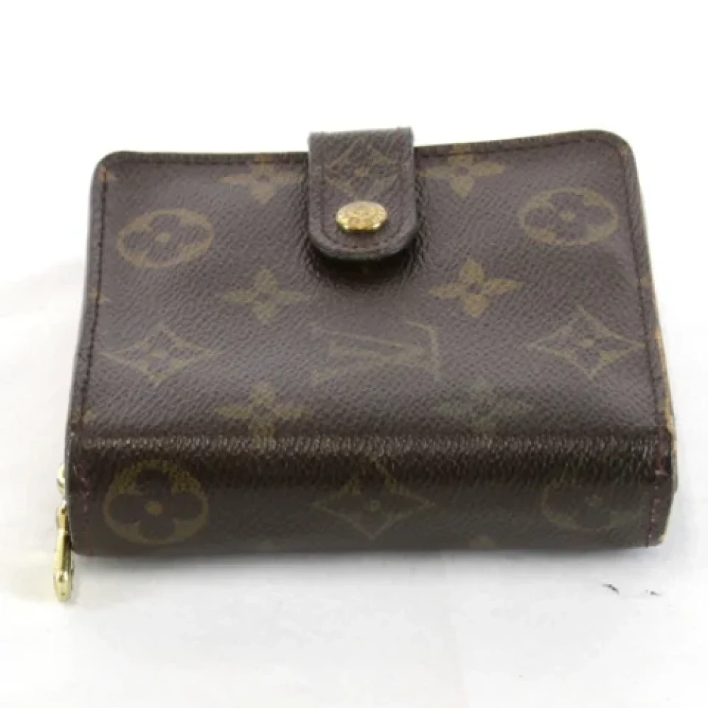 Louis Vuitton Vintage Pre-owned Canvas wallets Brown Dames