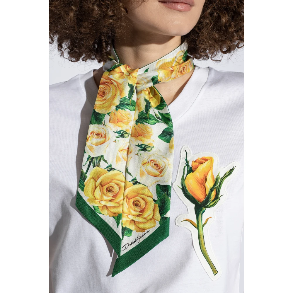 Dolce & Gabbana Silk neckerchief Multicolor Dames