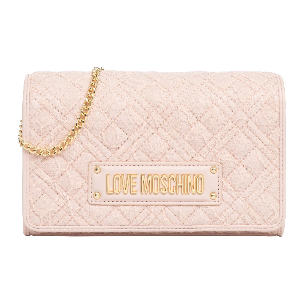 Love Moschino Smart Daily Crossbody bag Pink, Dam