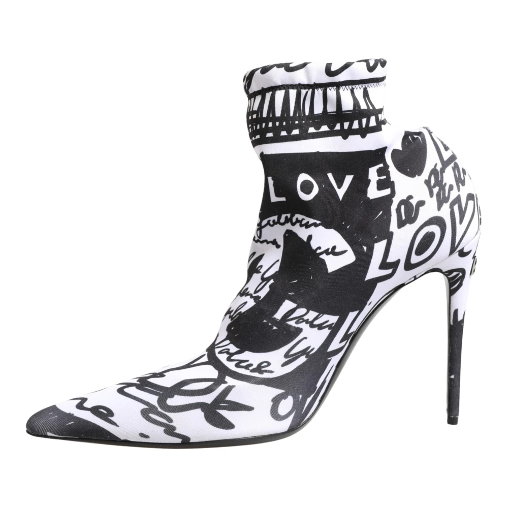 Dolce & Gabbana Femme Blanc - Bottines Courtes - Chaussures - Taille: 38 Eu
