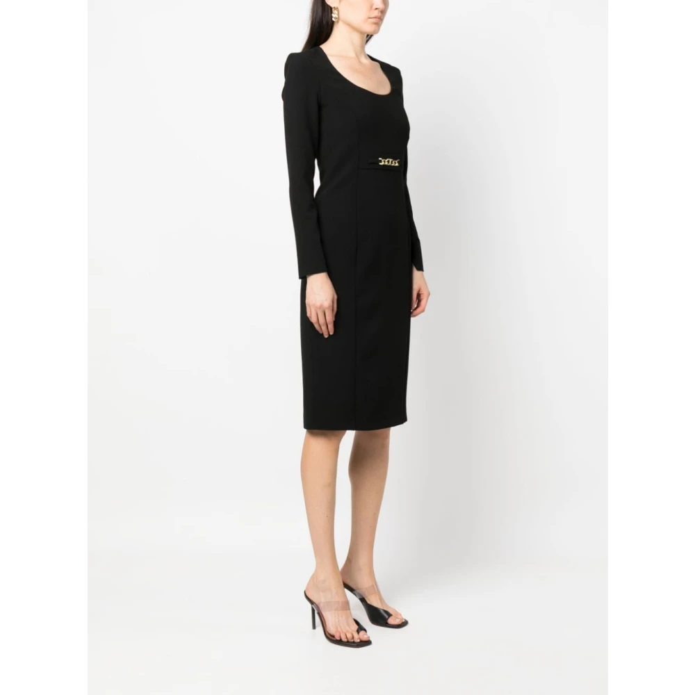 Twinset Zwarte Jurk voor Dames Aw23 Black Dames