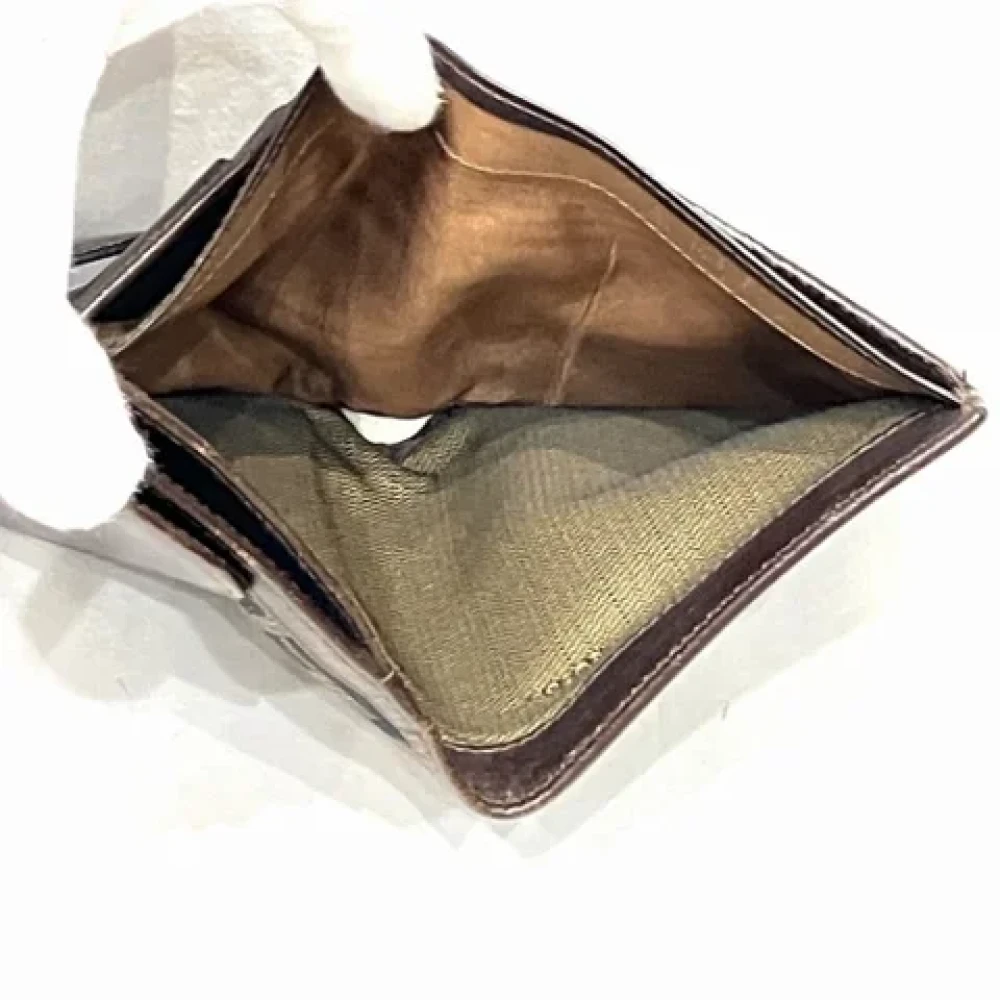 Fendi Vintage Pre-owned Canvas wallets Brown Unisex