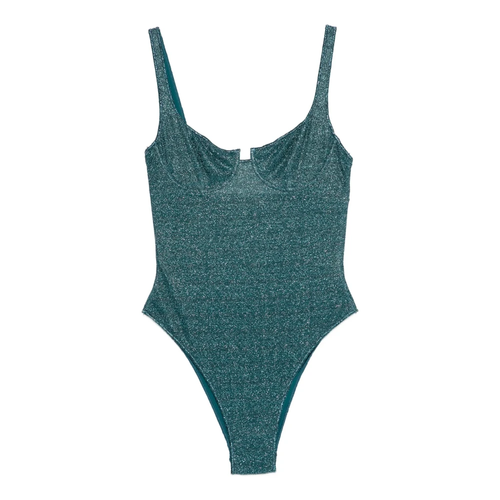 Oseree Vrouw Blauw Badmode Dames, M, Lumière Balconette Maillot