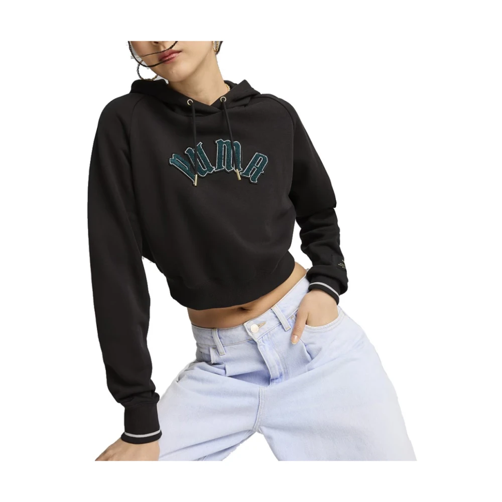 Puma Paris Classics Hoodie Black Dames