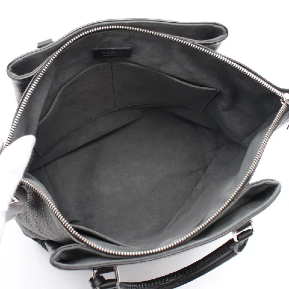 Louis Vuitton Vintage Pre-owned Leather handbags Black Dames