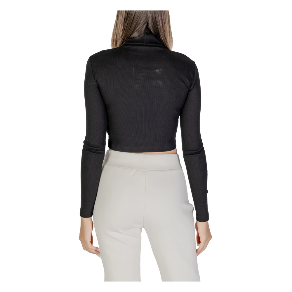 Calvin Klein Jeans Herfst Winter Dames T-Shirts en Sweatshirts Black Dames