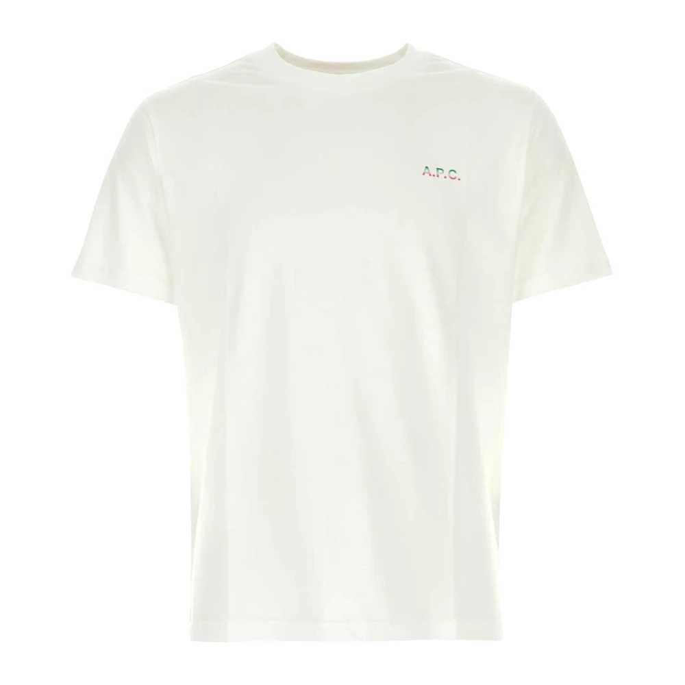 A.p.c. Klassiek Nolan T-shirt voor mannen White Heren