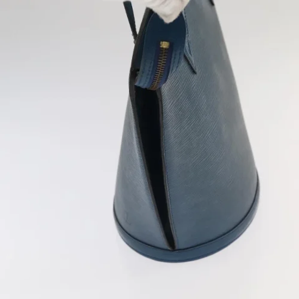 Louis Vuitton Vintage Pre-owned Leather louis-vuitton-bags Blue Dames
