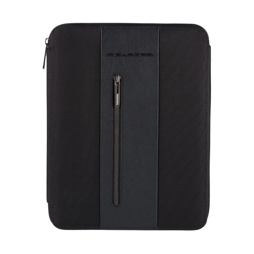 Piquadro Herren Schwarz Notizblockhalter Mit Ipad®Pro 12,9" Fach