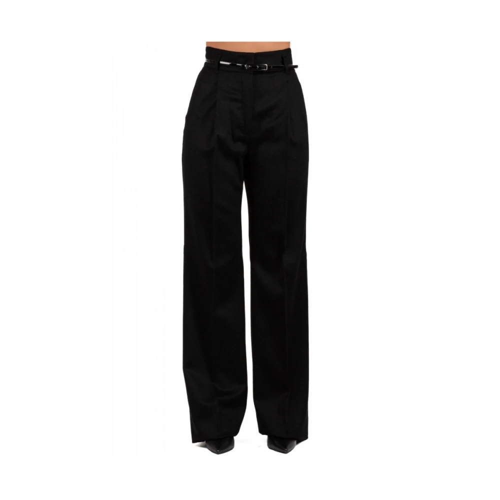 Max Mara Studio Stijlvolle Broeken voor Vrouwen Black Dames