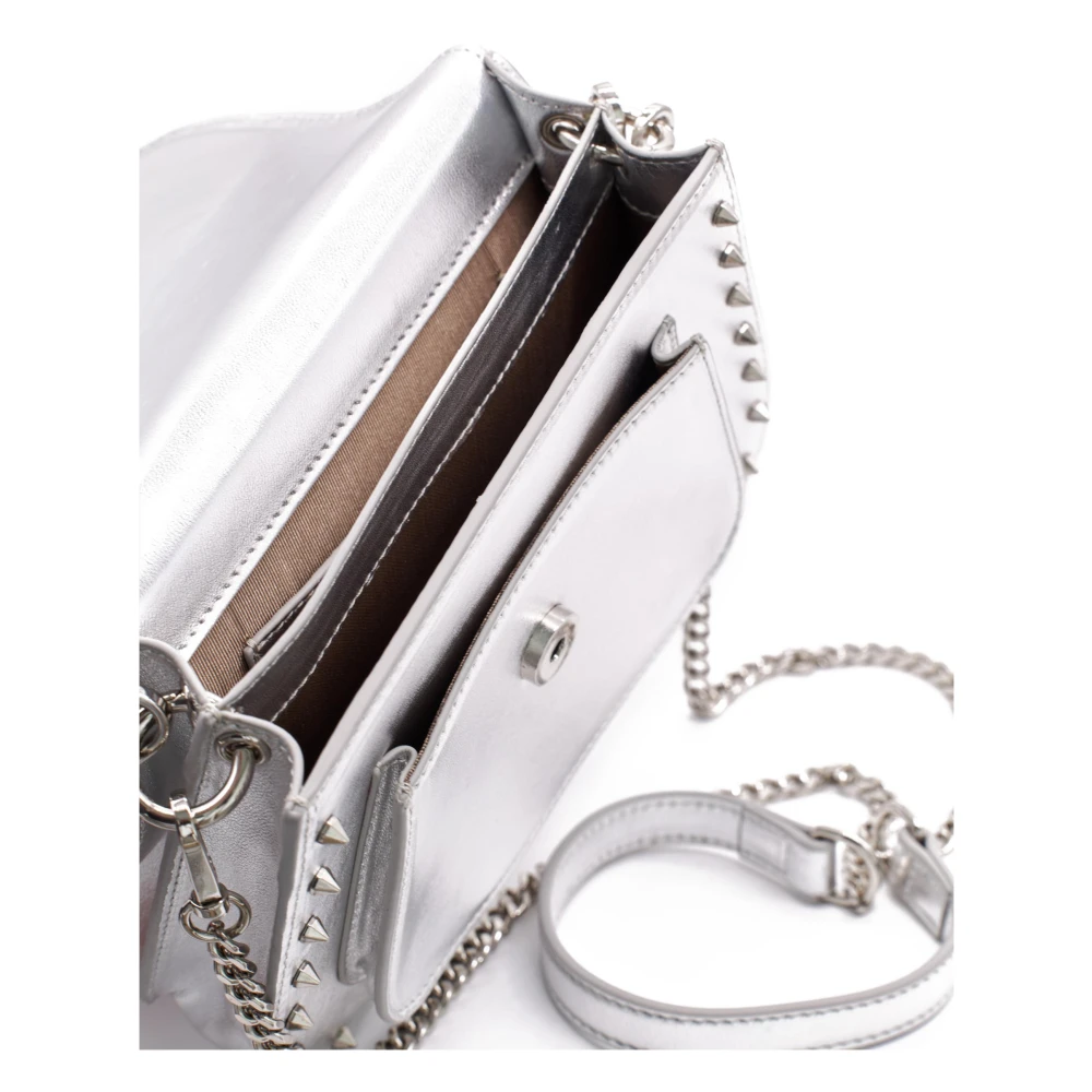 Alma en Pena Schoudertas met Juwelenversiering Gray Dames