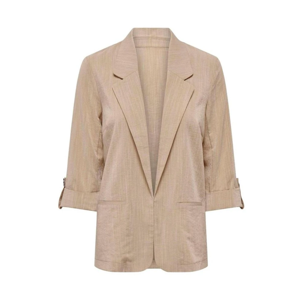 Only - Jackets > Blazers - Beige - Only - Modalova
