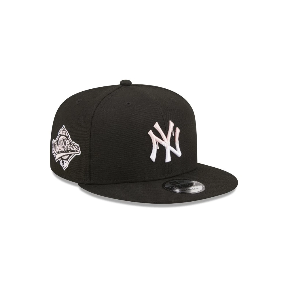 New Era Svart Yankees Team Drip Keps Black, Herr