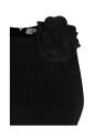 robe-noire-mini-avec-col-rond