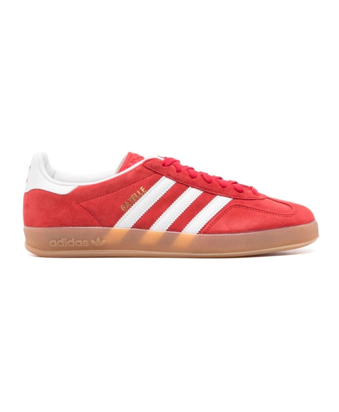 red-sneakers-with-3-stripes-logo