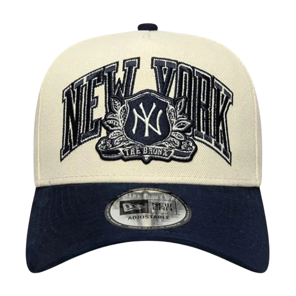 New Era Cappellino Con Visiera Mlb New York Yankees 9Forty E-Frame Navy - Immagine 5