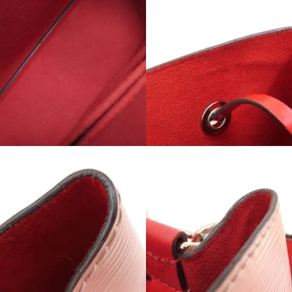 Louis Vuitton Vintage Pre-owned Leather handbags Pink Dames