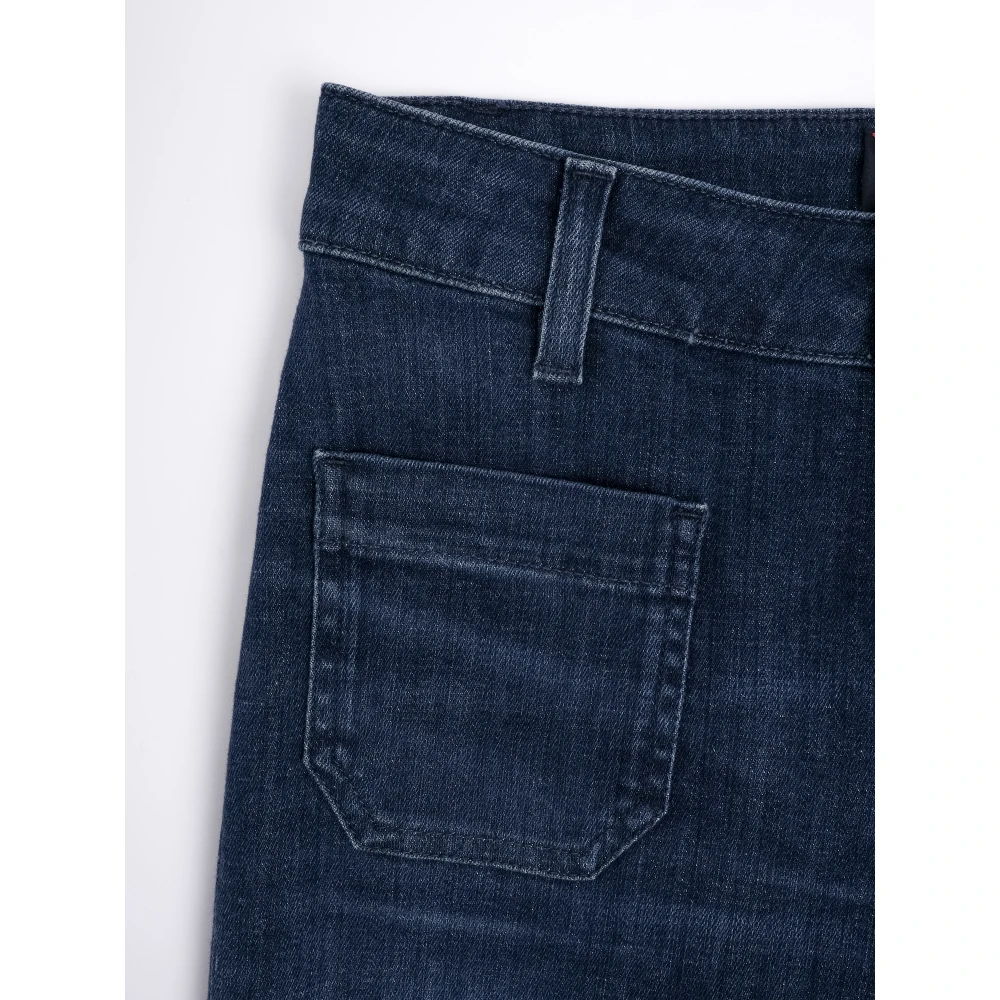 Seafarer Cropped Flared Jeans Francoise Blue Dames