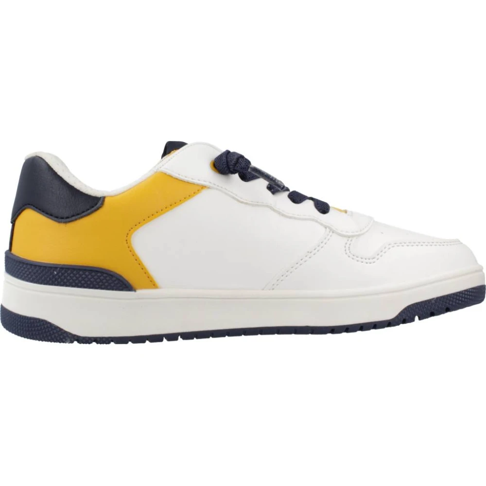 Geox Pojkar Washiba B Snygga Sneakers White, Pojke