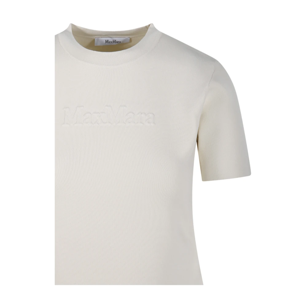 Max Mara Stijlvol Segale T-shirt White Dames