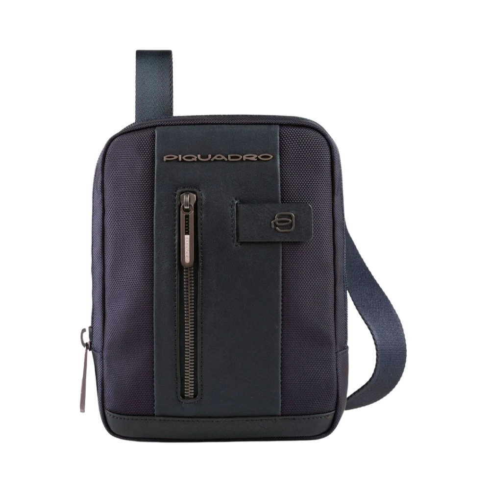 Piquadro Homme Bleu Sacs, Taille: One Size Sacoche Porte-Ipad®Mini En Tissu
