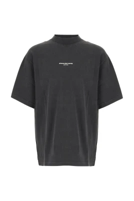 Logotryckt T-shirt med korta ärmar