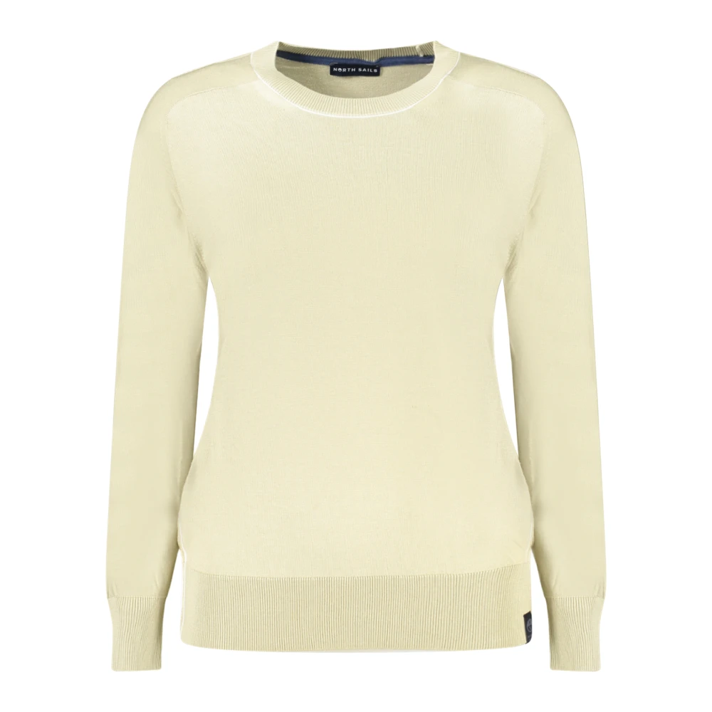 North Sails Green Round-Neck Knitwear, Female, L, Long Sleeved Jumper