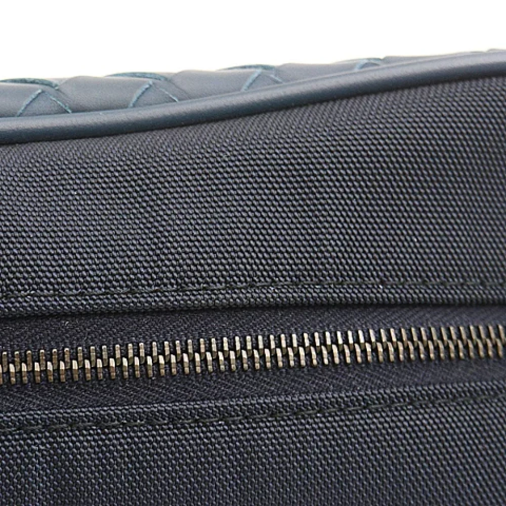 Bottega Veneta Vintage Pre-owned Leather pouches Blue Dames