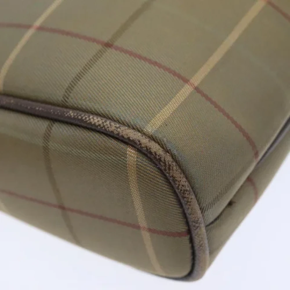 Burberry Vintage Pre-owned Canvas clutches Brown Dames
