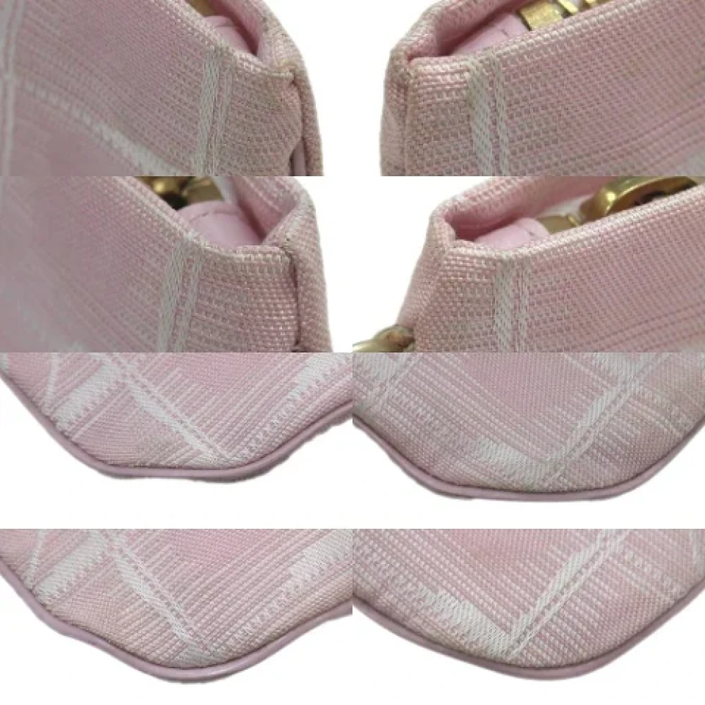 Chanel Vintage Pre-owned Fabric shoulder-bags Pink Dames