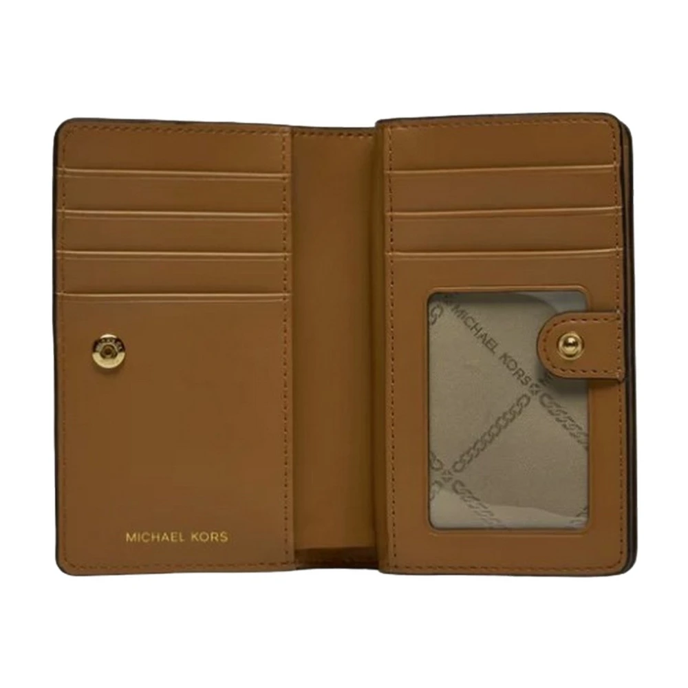 Michael Kors Leren Portemonnee Brown Dames