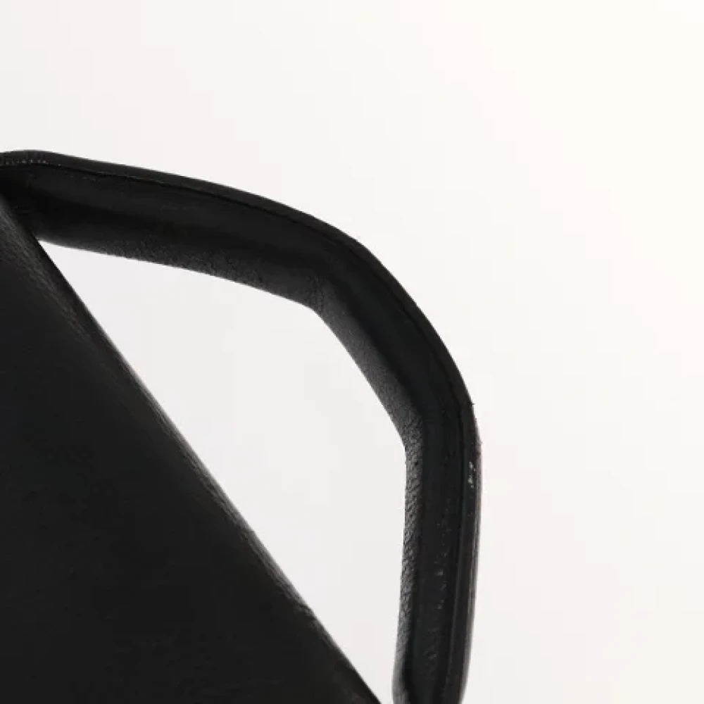 Cartier Vintage Pre-owned Leather handbags Black Dames