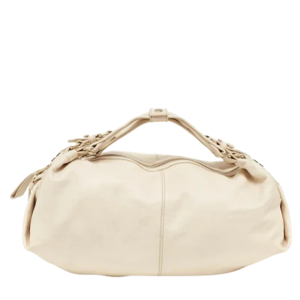 Givenchy Pre-owned Leather handbags Beige Dames