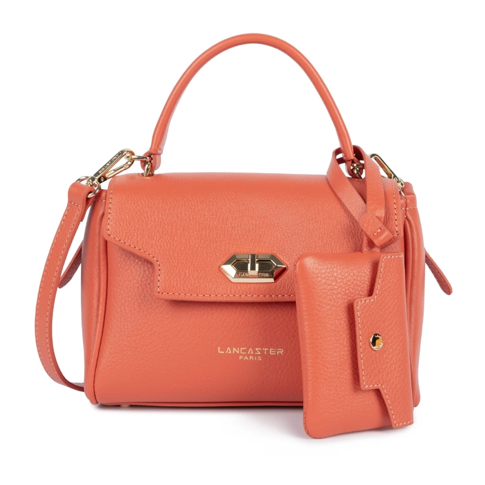 Lancaster Orange Handbags, Female, One Size, Sac À Main Mademoiselle Grace