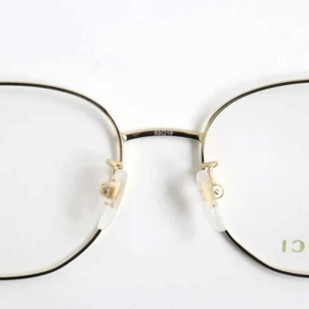 Gucci Vintage Pre-owned Metal sunglasses Brown Dames