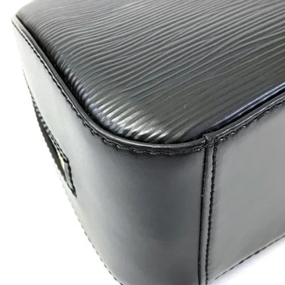 Louis Vuitton Vintage Pre-owned Leather handbags Black Dames