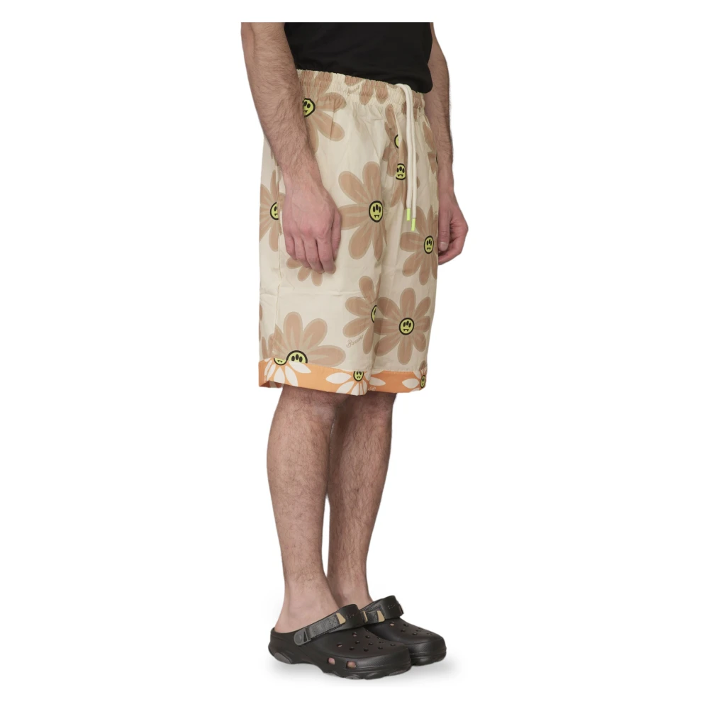 Barrow Shorts met bloemenprint Multicolor Heren