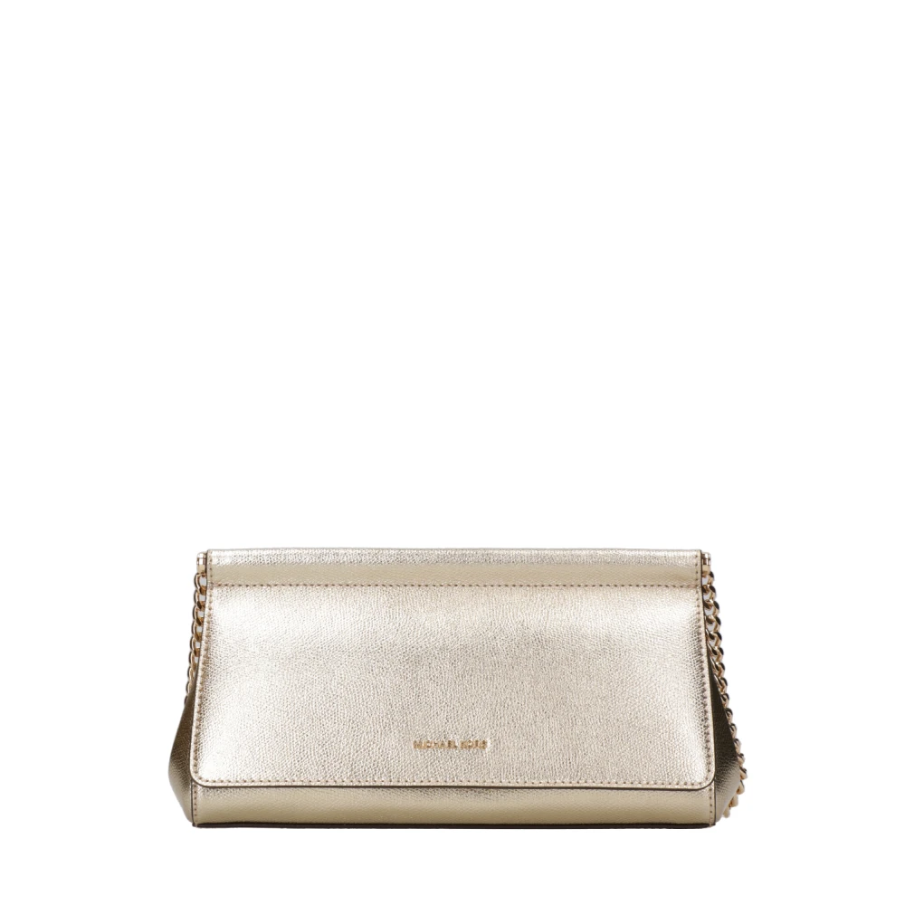 Michael Kors Donna Giallo - Borsa A Tracolla In Pelle Dorata Con Catena - Bags - One Size