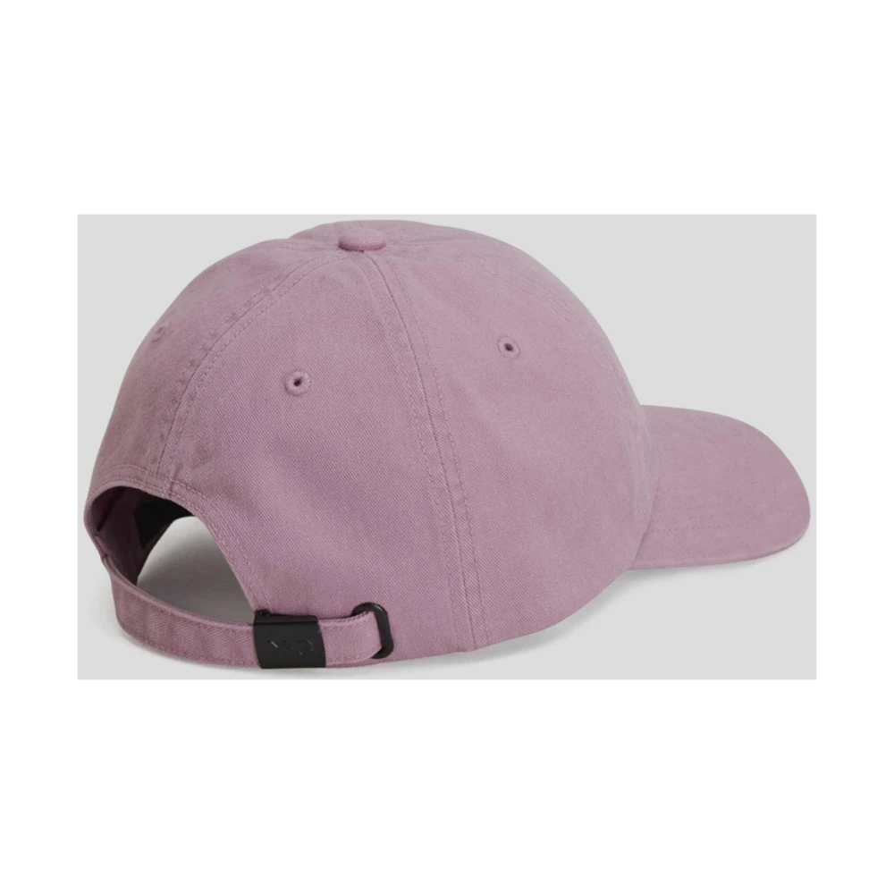 Y-3 Katoenen Logo Cap Pink Unisex