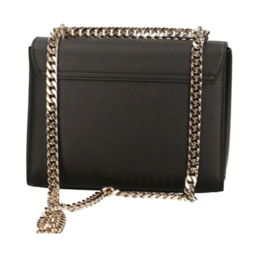 Just Cavalli Metalen Lettering Dames Tas Range Black Dames