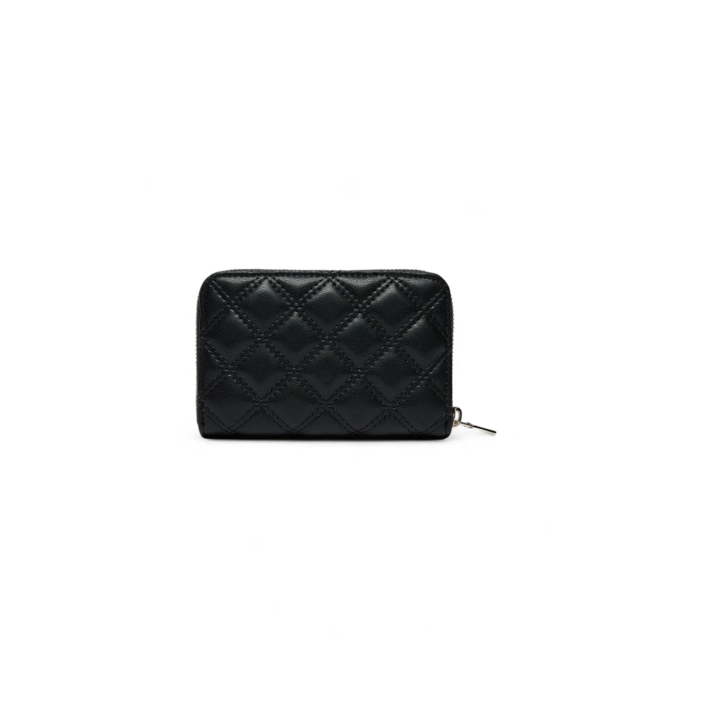 Guess Middelgrote ritsportemonnee Herfst Winter Collectie Black Dames