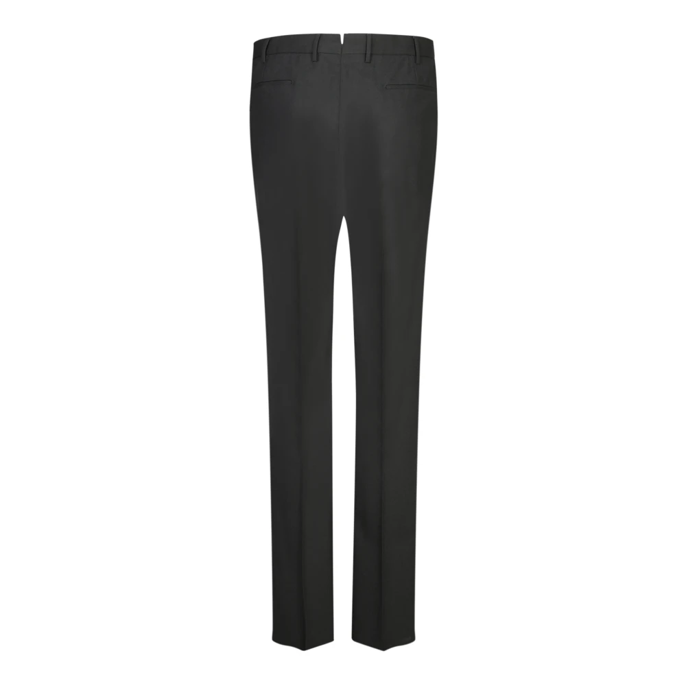 Dell'oglio Zwarte Broek voor Mannen Aw24 Black Heren