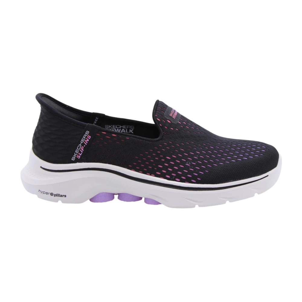 Skechers Casual Slip-On Schoenen Mamamia Stijl Dames Schoenen Zwart