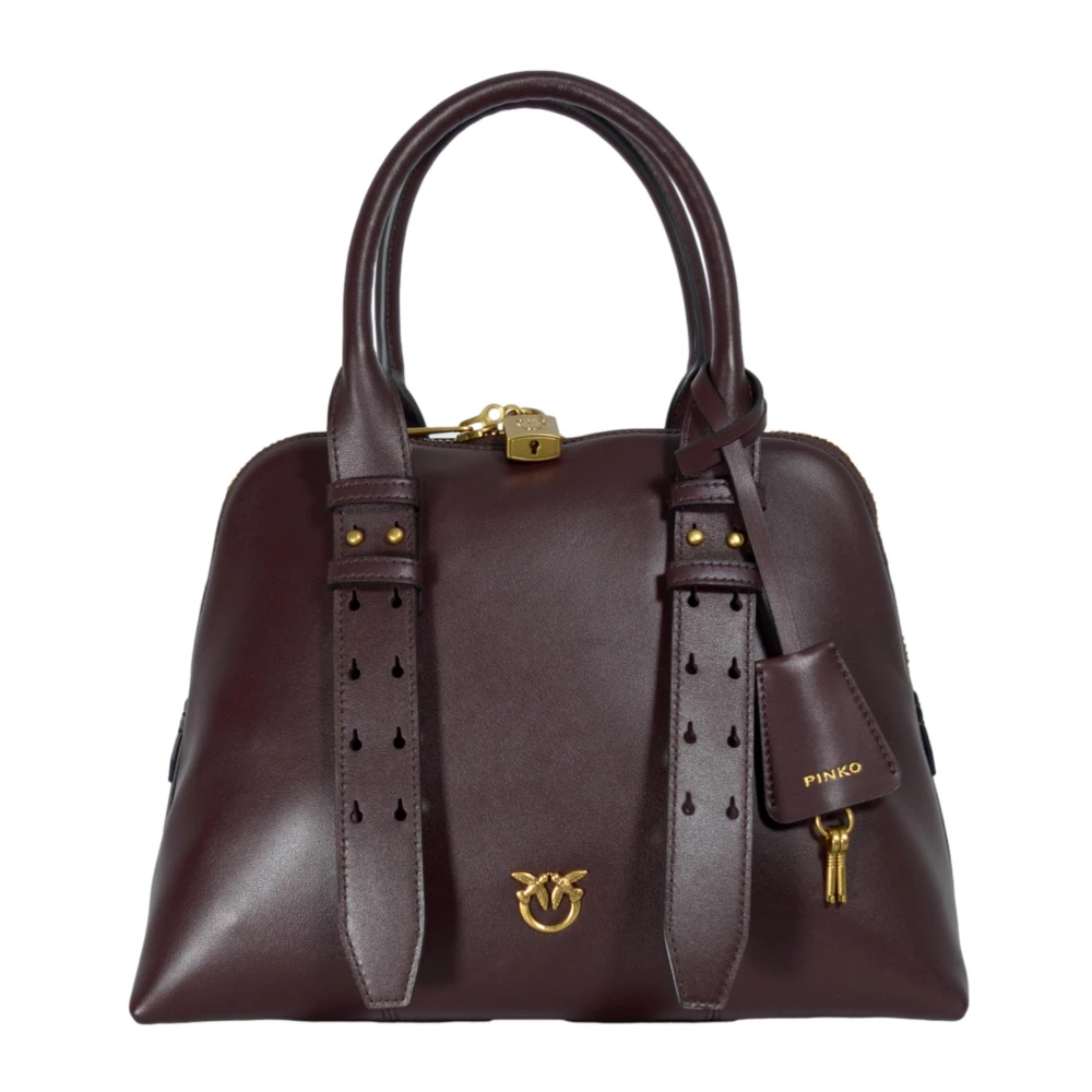 Pinko Kvinno Röd Väskor Dam, One Size, Bomull, Escape Bag