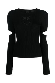 Czarne Swetry dla Kobiet